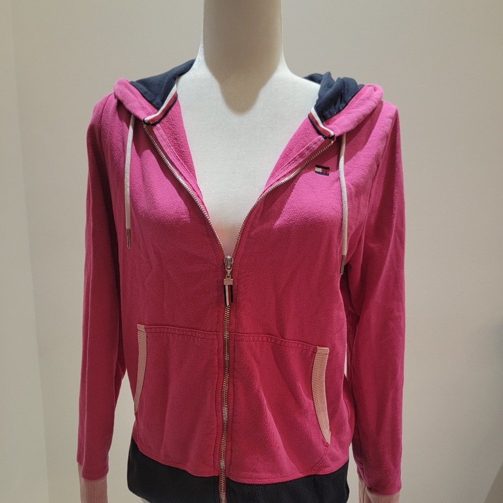Tommy hilfiger zip up hoodie jacket